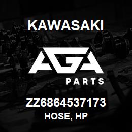 ZZ6864537173 Kawasaki HOSE, HP | AGA Parts