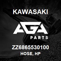 ZZ6865530100 Kawasaki HOSE, HP | AGA Parts