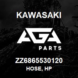 ZZ6865530120 Kawasaki HOSE, HP | AGA Parts