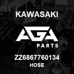 ZZ6867760134 Kawasaki HOSE | AGA Parts