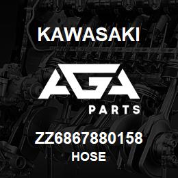 ZZ6867880158 Kawasaki HOSE | AGA Parts