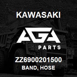 ZZ6900201500 Kawasaki BAND, HOSE | AGA Parts