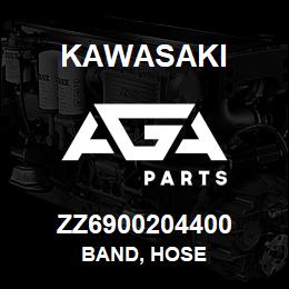 ZZ6900204400 Kawasaki BAND, HOSE | AGA Parts