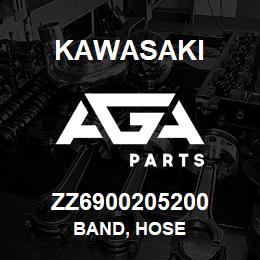 ZZ6900205200 Kawasaki BAND, HOSE | AGA Parts