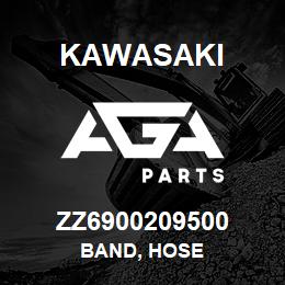 ZZ6900209500 Kawasaki BAND, HOSE | AGA Parts