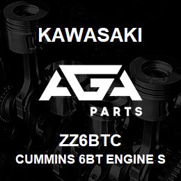 ZZ6BTC Kawasaki CUMMINS 6BT ENGINE SEE SERVICE | AGA Parts