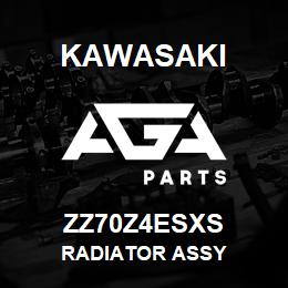 ZZ70Z4ESXS Kawasaki RADIATOR ASSY | AGA Parts