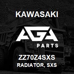 ZZ70Z4SXS Kawasaki RADIATOR, SXS | AGA Parts