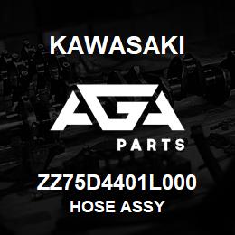 ZZ75D4401L000 Kawasaki HOSE ASSY | AGA Parts