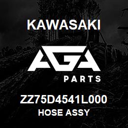 ZZ75D4541L000 Kawasaki HOSE ASSY | AGA Parts