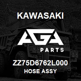 ZZ75D6762L000 Kawasaki HOSE ASSY | AGA Parts