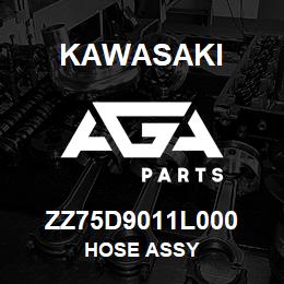 ZZ75D9011L000 Kawasaki HOSE ASSY | AGA Parts