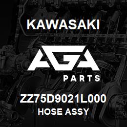 ZZ75D9021L000 Kawasaki HOSE ASSY | AGA Parts