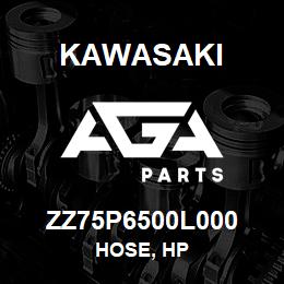 ZZ75P6500L000 Kawasaki HOSE, HP | AGA Parts