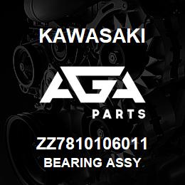 ZZ7810106011 Kawasaki BEARING ASSY | AGA Parts