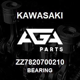 ZZ7820700210 Kawasaki BEARING | AGA Parts