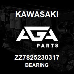 ZZ7825230317 Kawasaki BEARING | AGA Parts