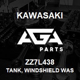 ZZ7L438 Kawasaki TANK, WINDSHIELD WASHER | AGA Parts