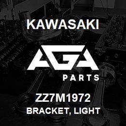 ZZ7M1972 Kawasaki BRACKET, LIGHT | AGA Parts