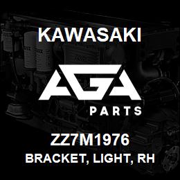 ZZ7M1976 Kawasaki BRACKET, LIGHT, RH | AGA Parts