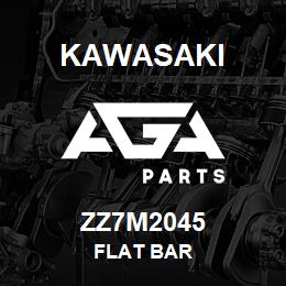 ZZ7M2045 Kawasaki FLAT BAR | AGA Parts