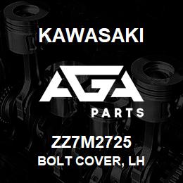 ZZ7M2725 Kawasaki BOLT COVER, LH | AGA Parts