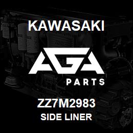 ZZ7M2983 Kawasaki SIDE LINER | AGA Parts