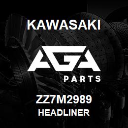 ZZ7M2989 Kawasaki HEADLINER | AGA Parts