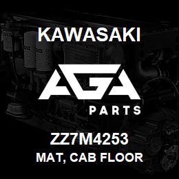 ZZ7M4253 Kawasaki MAT, CAB FLOOR | AGA Parts