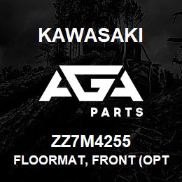 ZZ7M4255 Kawasaki FLOORMAT, FRONT (OPTION) | AGA Parts