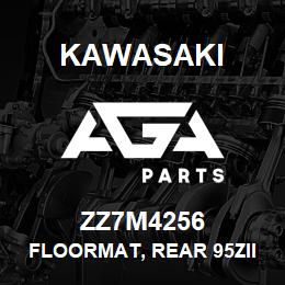 ZZ7M4256 Kawasaki FLOORMAT, REAR 95ZII | AGA Parts