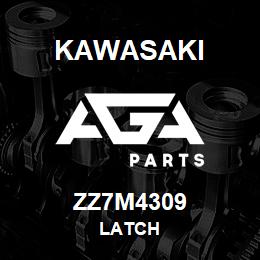 ZZ7M4309 Kawasaki LATCH | AGA Parts