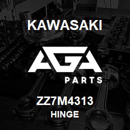 ZZ7M4313 Kawasaki HINGE | AGA Parts