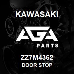 ZZ7M4362 Kawasaki DOOR STOP | AGA Parts