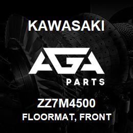 ZZ7M4500 Kawasaki FLOORMAT, FRONT | AGA Parts