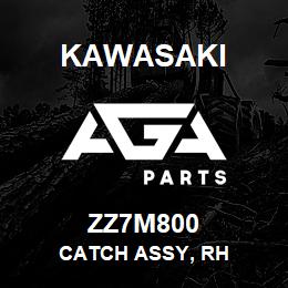 ZZ7M800 Kawasaki CATCH ASSY, RH | AGA Parts