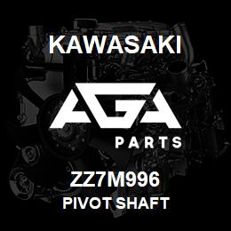 ZZ7M996 Kawasaki PIVOT SHAFT | AGA Parts