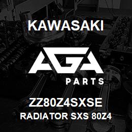 ZZ80Z4SXSE Kawasaki RADIATOR SXS 80Z4 | AGA Parts