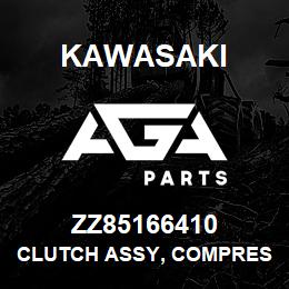 ZZ85166410 Kawasaki CLUTCH ASSY, COMPRESSOR | AGA Parts