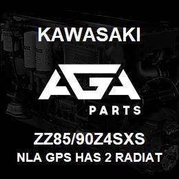 ZZ85/90Z4SXS Kawasaki NLA GPS HAS 2 RADIATOR, SXS | AGA Parts