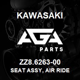 ZZ8.6263-00 Kawasaki SEAT ASSY, AIR RIDE | AGA Parts