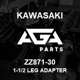 ZZ871-30 Kawasaki 1-1/2 LEG ADAPTER | AGA Parts