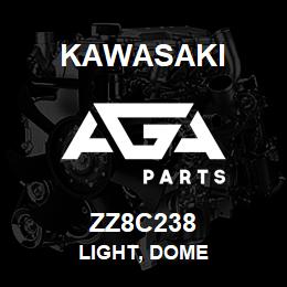 ZZ8C238 Kawasaki LIGHT, DOME | AGA Parts