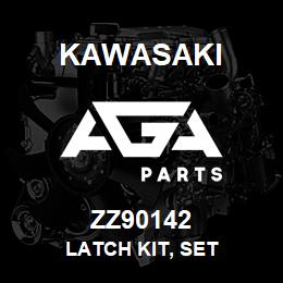 ZZ90142 Kawasaki LATCH KIT, SET | AGA Parts