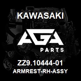 ZZ9.10444-01 Kawasaki ARMREST-RH-ASSY | AGA Parts