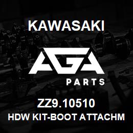 ZZ9.10510 Kawasaki HDW KIT-BOOT ATTACHMENT | AGA Parts