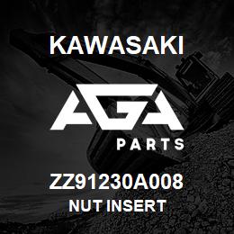 ZZ91230A008 Kawasaki NUT INSERT | AGA Parts