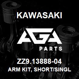 ZZ9.13888-04 Kawasaki ARM KIT, SHORT/SINGLE LEVER | AGA Parts