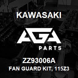 ZZ93006A Kawasaki FAN GUARD KIT, 115Z3A | AGA Parts