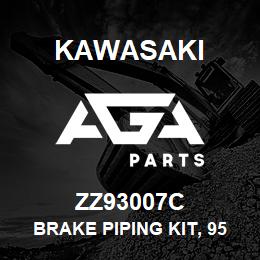 ZZ93007C Kawasaki BRAKE PIPING KIT, 95Z3 | AGA Parts